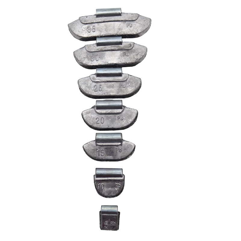 تصویر سرب بالانس چکشی 5-35 گرم بسته 5 کیلوگرمی تاپکس 